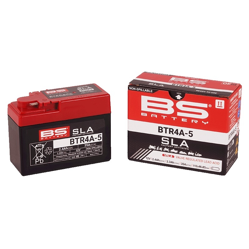 Továrně aktivovaná motocyklová baterie BS-BATTERY SLA