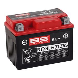 Továrně aktivovaná motocyklová baterie BS-BATTERY BTX4L+ / BTZ5S (FA)  (YTX4L (FA)) SLA