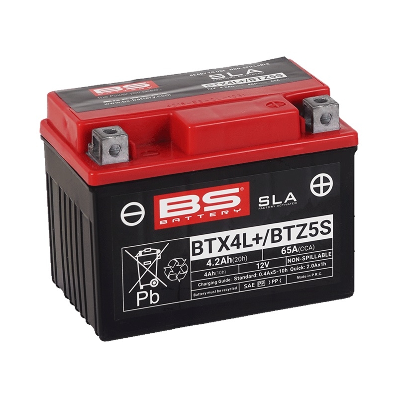 Továrně aktivovaná motocyklová baterie BS-BATTERY SLA