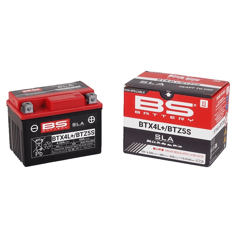 Továrně aktivovaná motocyklová baterie BS-BATTERY SLA