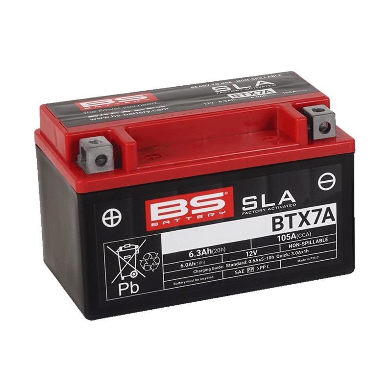 Továrně aktivovaná motocyklová baterie BS-BATTERY SLA