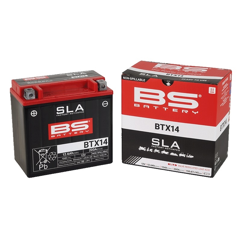 Továrně aktivovaná motocyklová baterie BS-BATTERY SLA