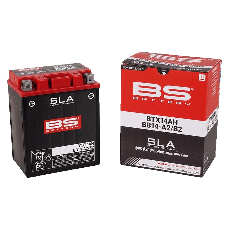 Továrně aktivovaná motocyklová baterie BS-BATTERY SLA
