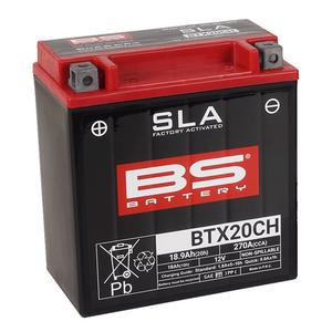 Továrně aktivovaná motocyklová baterie BS-BATTERY BTX20CH (FA) (YTX20CH (FA)) SLA
