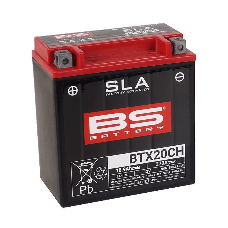 Továrně aktivovaná motocyklová baterie BS-BATTERY SLA