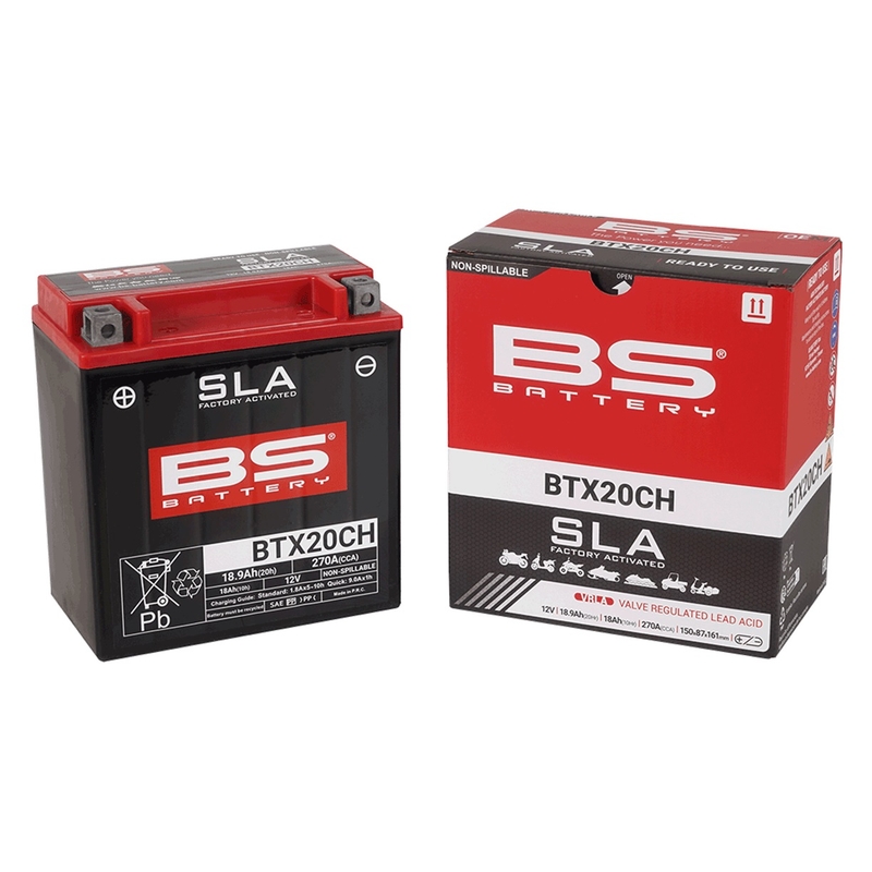 Továrně aktivovaná motocyklová baterie BS-BATTERY SLA