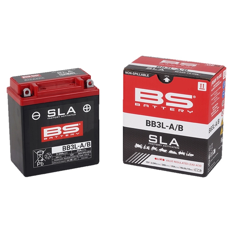 Továrně aktivovaná motocyklová baterie BS-BATTERY SLA
