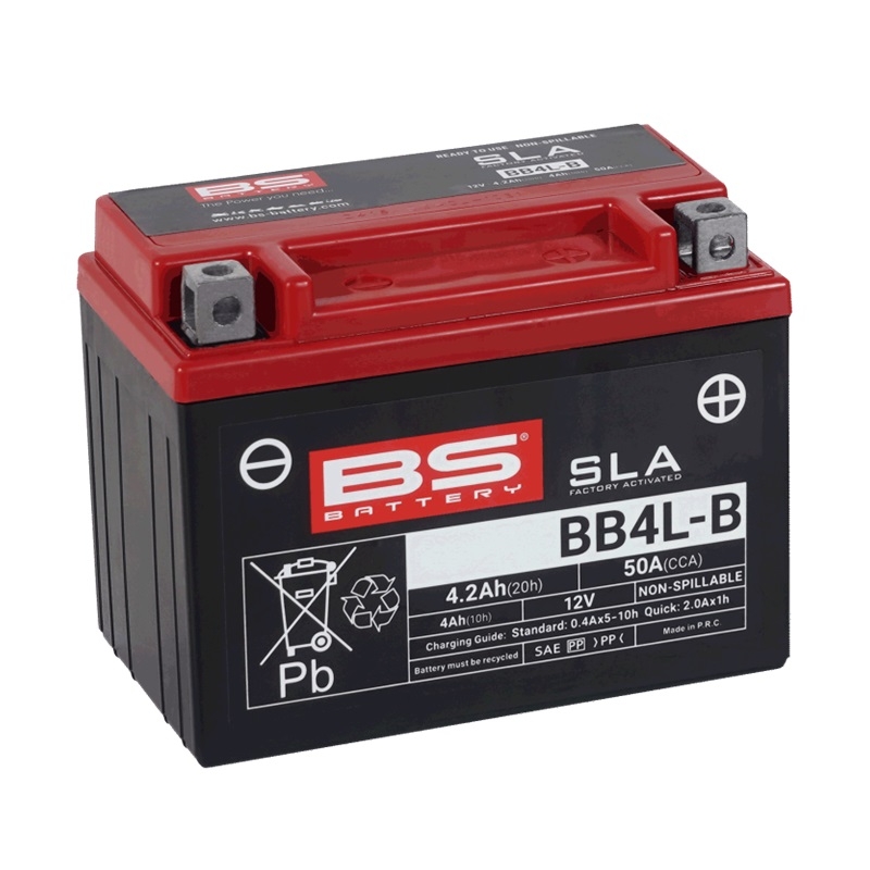 Továrně aktivovaná motocyklová baterie BS-BATTERY SLA