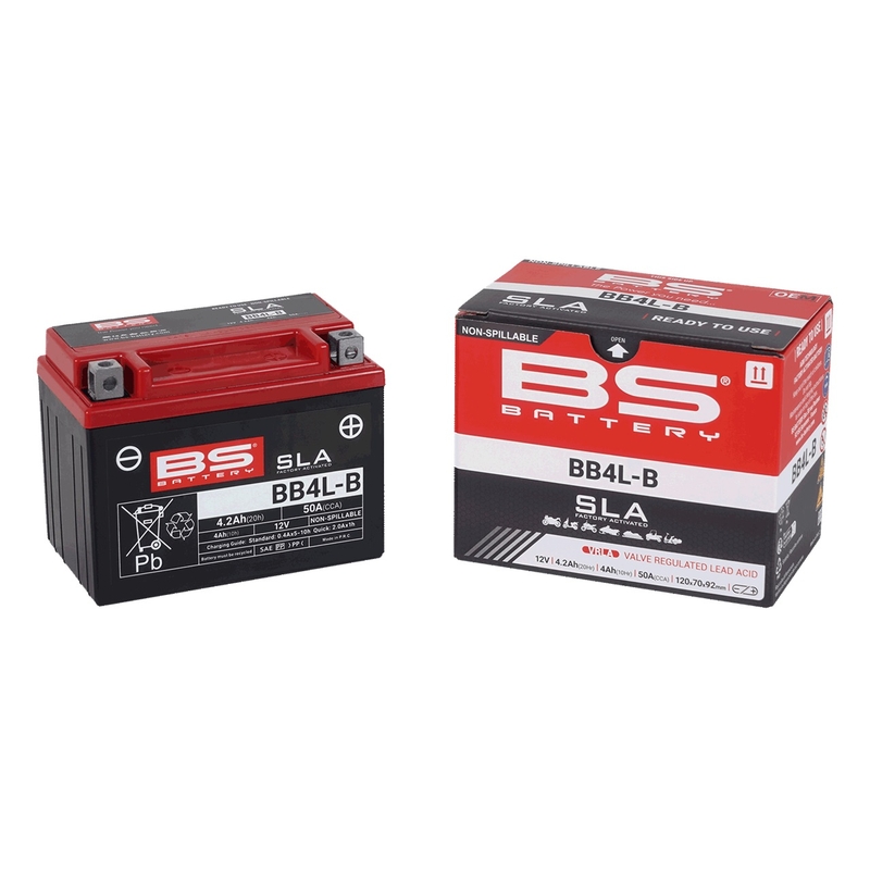 Továrně aktivovaná motocyklová baterie BS-BATTERY SLA