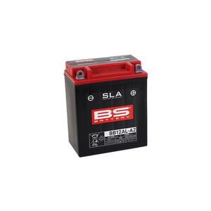 Továrně aktivovaná motocyklová baterie BS-BATTERY BB12AL-A2 (FA) (YB12AL-A2 (FA)) SLA