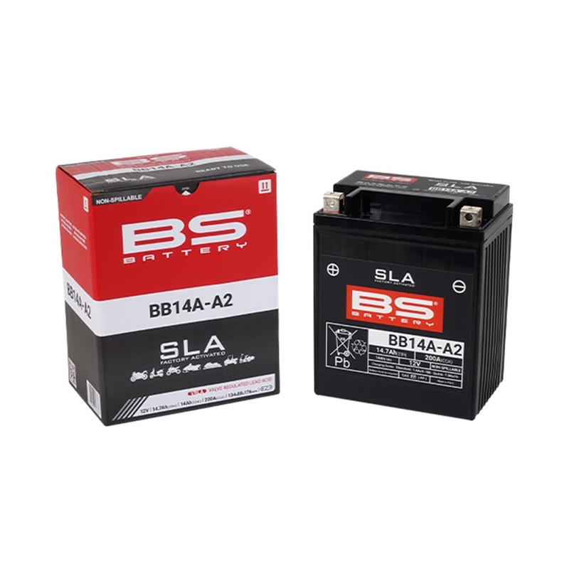 Továrně aktivovaná motocyklová baterie BS-BATTERY SLA
