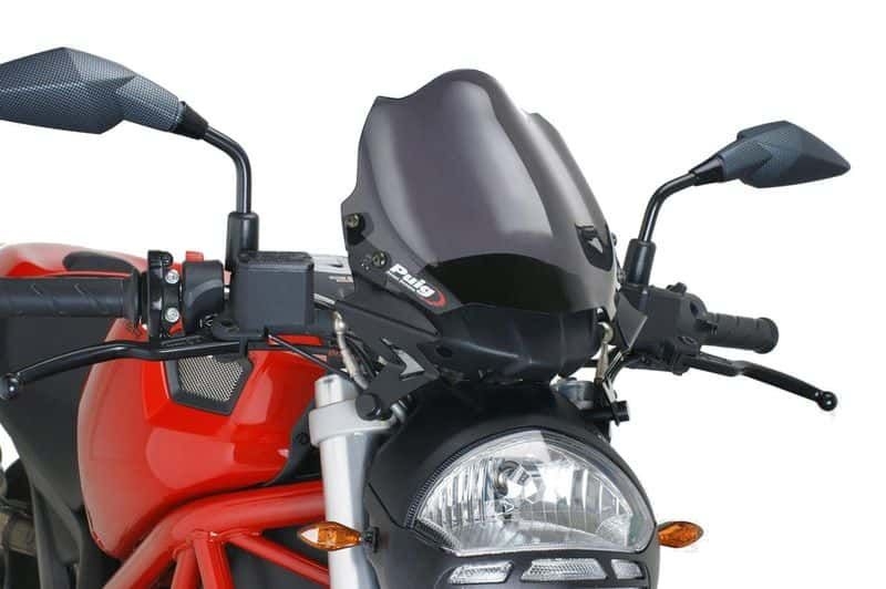 Plexi štít PUIG NEW. GEN SPORT 4672F tmavá kouřová