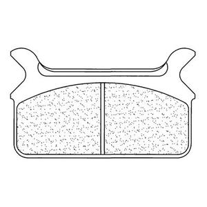 Brzdové destičky CL BRAKES 2342 RX3
