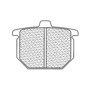 Brzdové destičky CL BRAKES 2814 RX3