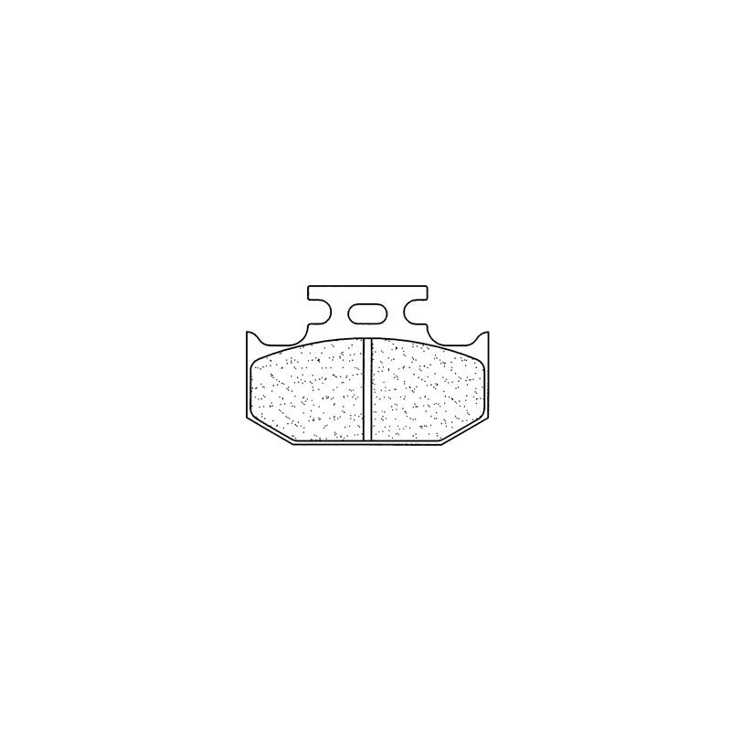 Brzdové destičky CL BRAKES X59 (X55)
