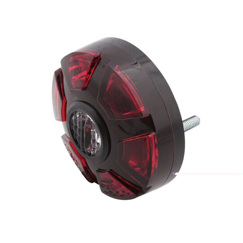 Zadní světlo na čtyřkolku Highsider Smart ATV LED 3v1 červeno-černé