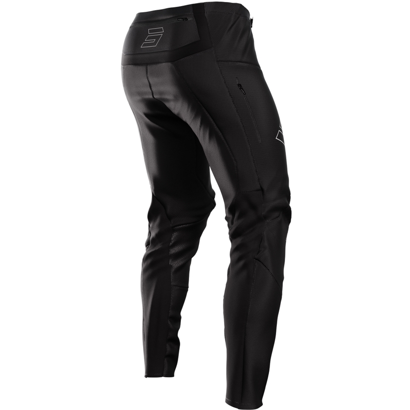 Motokrosové kalhoty Shot Contact Zip černé