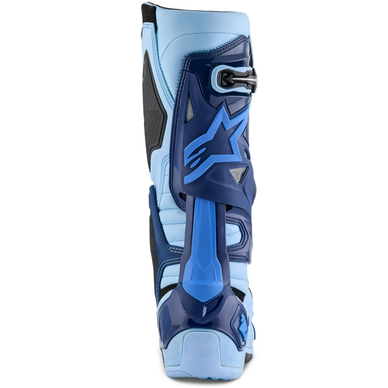 Boty na motorku Alpinestars Tech 10 limitovaná edice Steelers modro-světle modrá