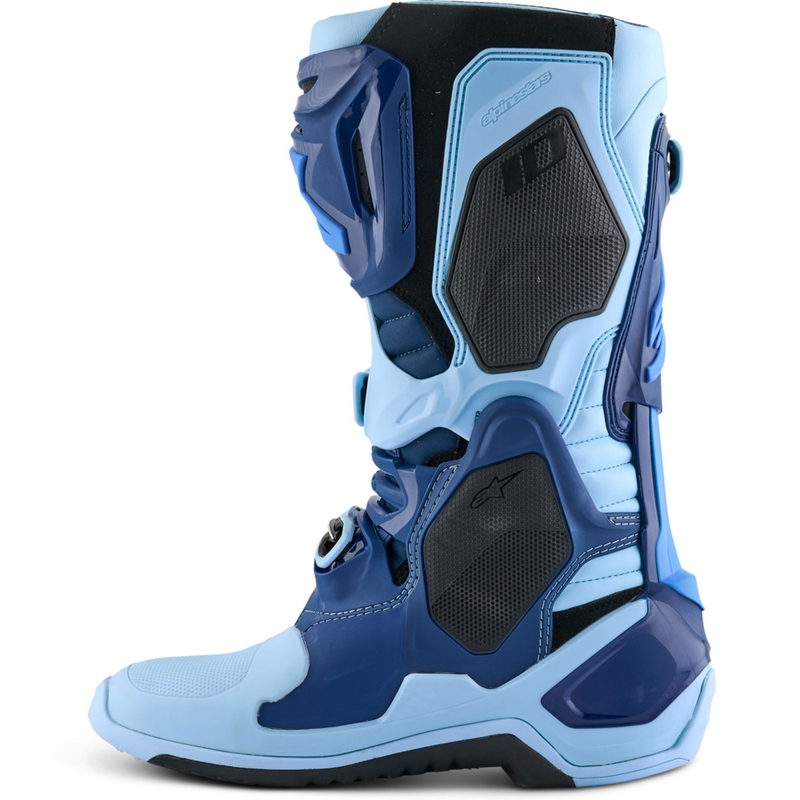 Boty na motorku Alpinestars Tech 10 limitovaná edice Steelers modro-světle modrá