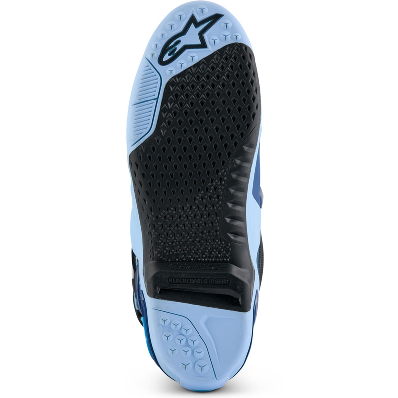 Boty na motorku Alpinestars Tech 10 limitovaná edice Steelers modro-světle modrá