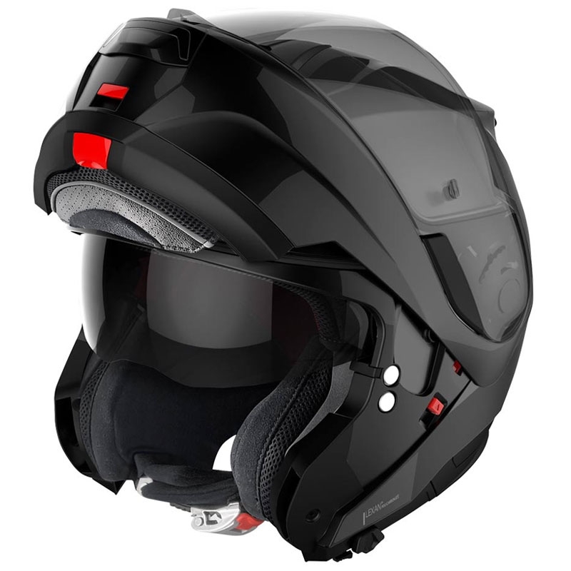 Výklopná helma na motorku Nolan N100-6 Classic N-COM 3 černá