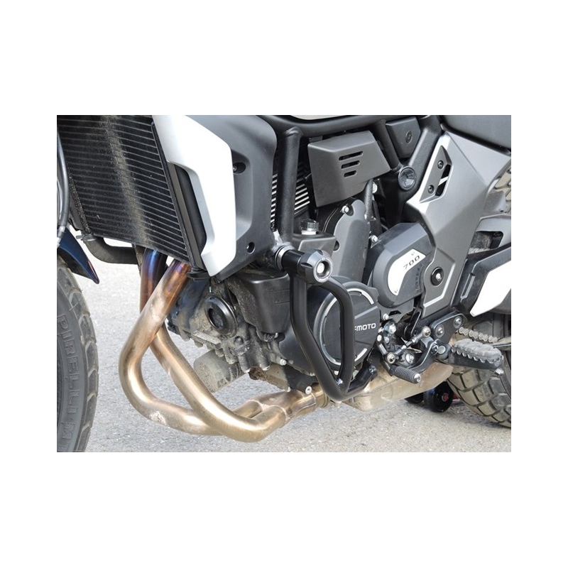 Ochranné rámy motoru RDMOTO černá (with protectors)