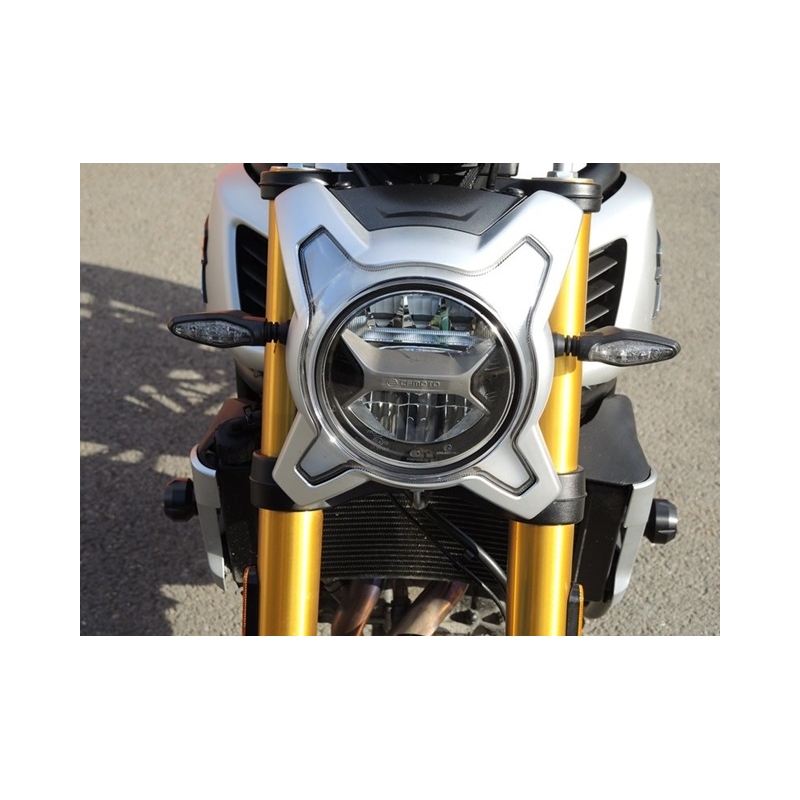 Ochranné rámy motoru RDMOTO černá (with protectors)