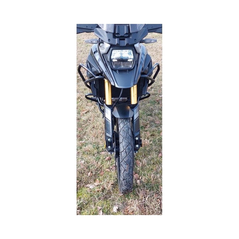 Ochranné rámy motoru RDMOTO černá (pro originální spodní rámy Suzuki)