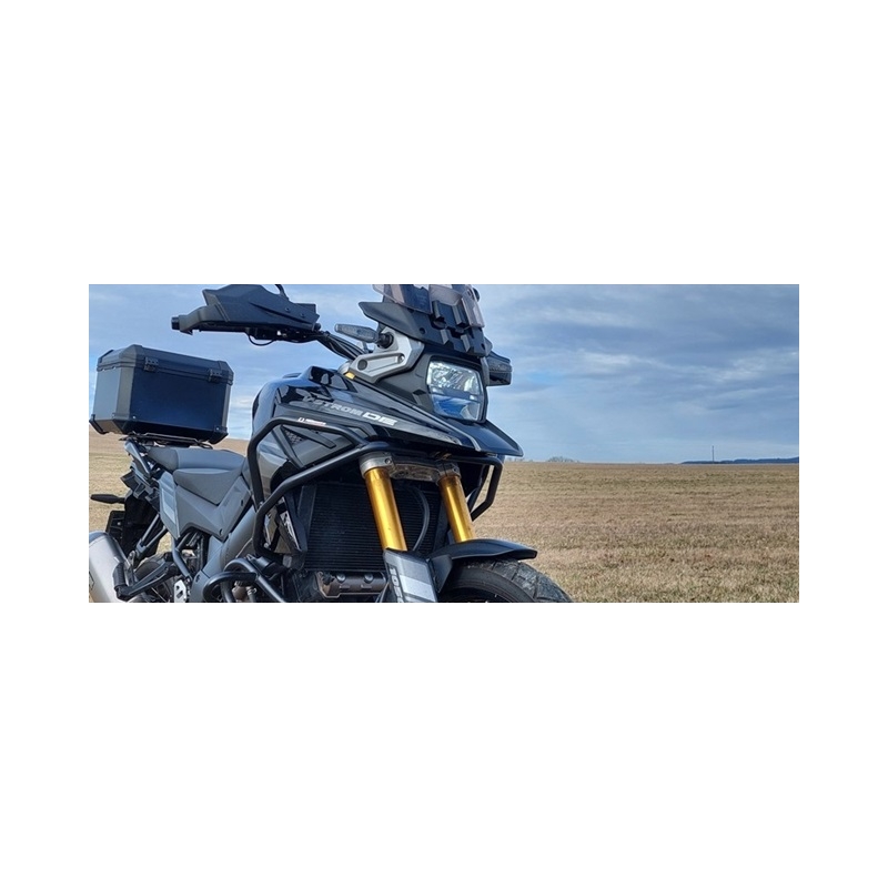 Ochranné rámy motoru RDMOTO černá (pro originální spodní rámy Suzuki)