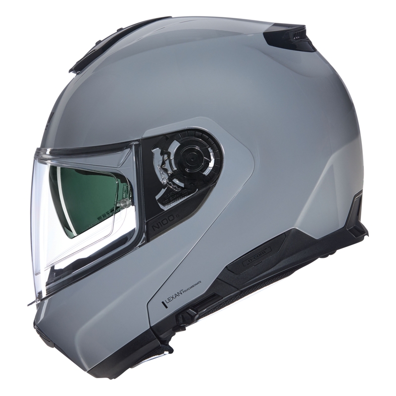 Překlápěcí helma na motorku Nolan N120-1 Classico N-COM 303 šedá