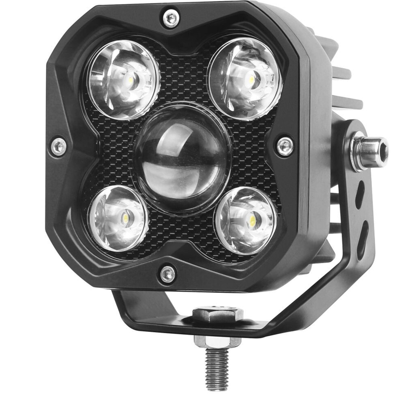 LED světlo SHARK LED Driving Light with Laser LED 3,2" 40 W černé