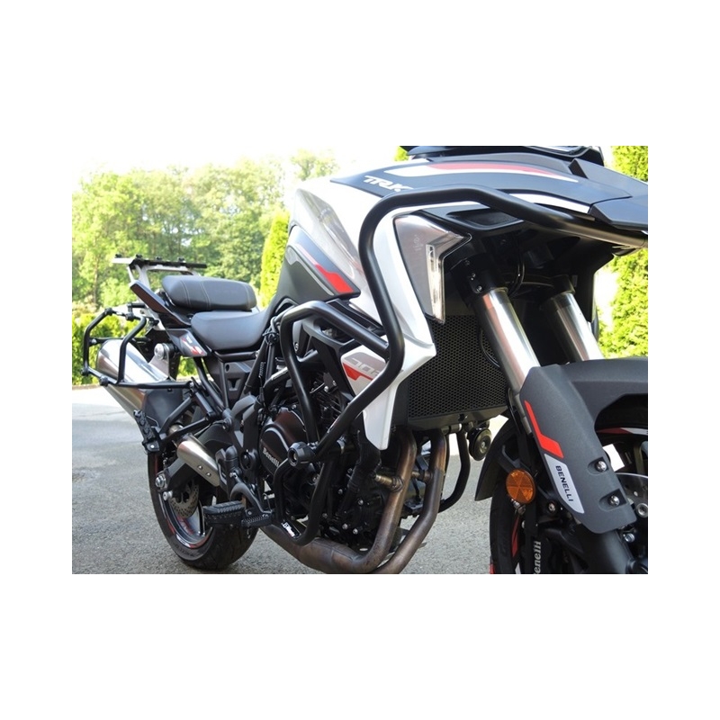 Ochranné rámy motoru RDMOTO černá (vrchní + spodní)