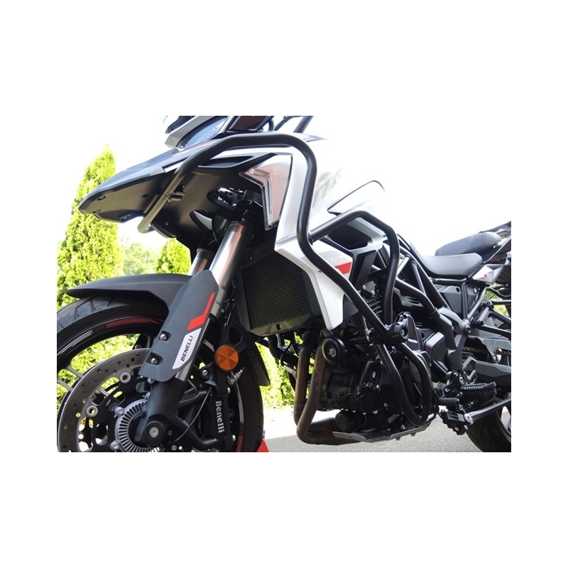 Ochranné rámy motoru RDMOTO černá (vrchní + spodní)