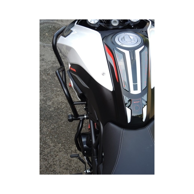 Ochranné rámy motoru RDMOTO černá (vrchní + spodní)