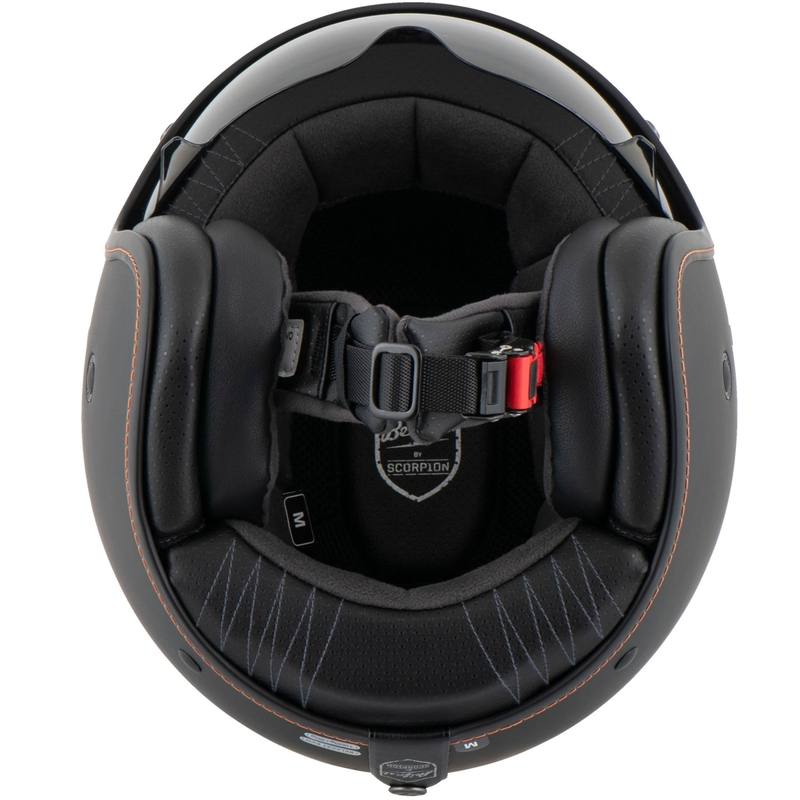 Otevřená přilba SCORPION BELFAST EVO Solid černá matná