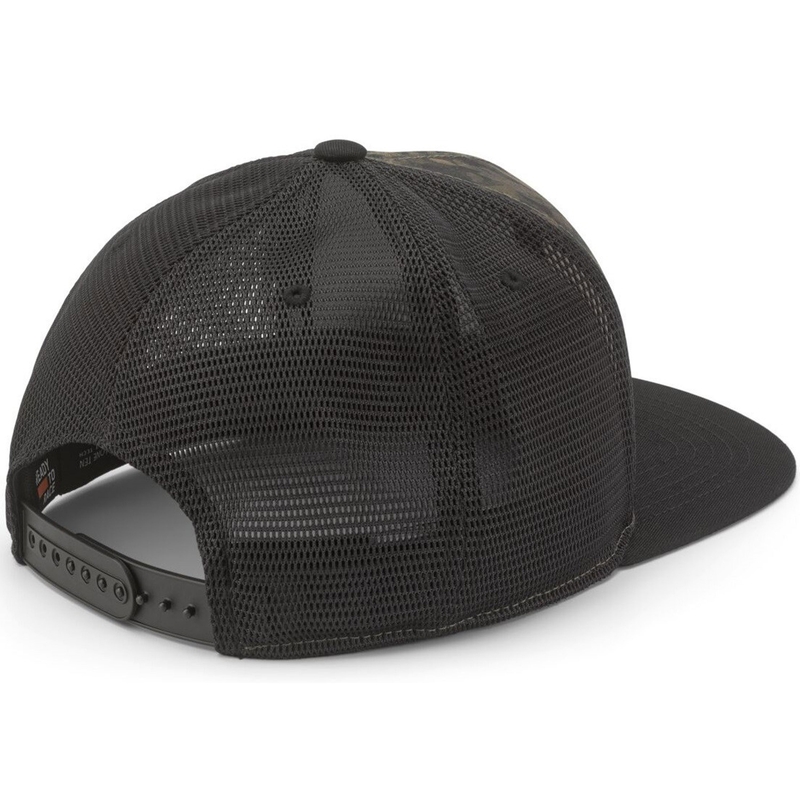 Kšiltovka KTM Camo Trucker černo-camo zelená