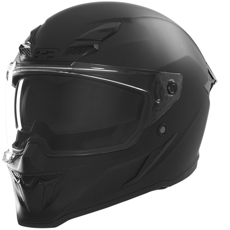 Integrální helma na motorku NOX Exlusiv Goliath matná černá Velikost: XS