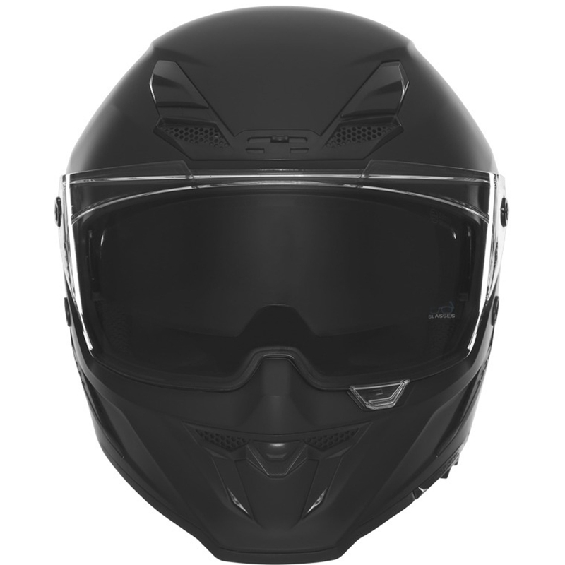 Integrální helma na motorku NOX Exlusiv Goliath matná černá