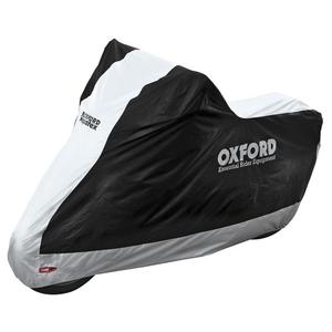 Plachta na motorku Oxford Aquatex 2016 - černo/stříbrná