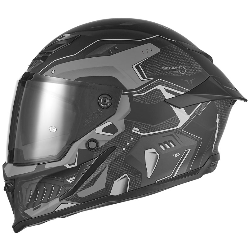 Integrální helma na motorku NOX Exlusiv Goliath Berserk matná černo-titanová