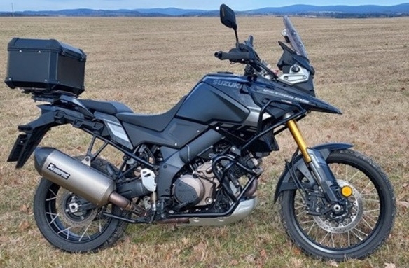 Ochranné rámy motoru RDMOTO CF170KD černá (upper frames for original Suzuki lower frames)