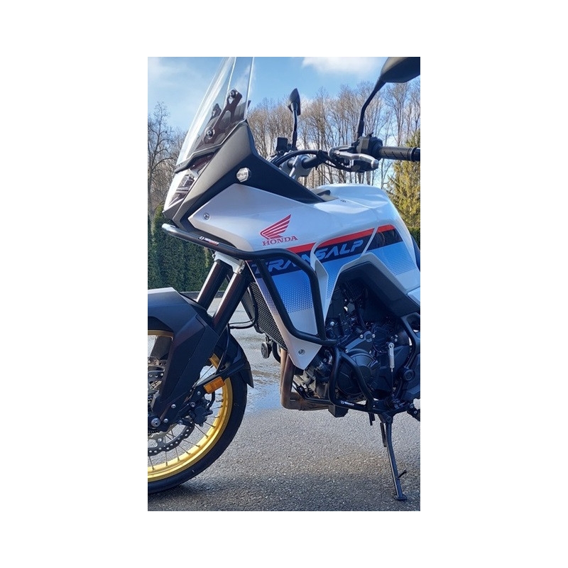 Ochranné rámy motoru RDMOTO černá (spodní + vrchní)