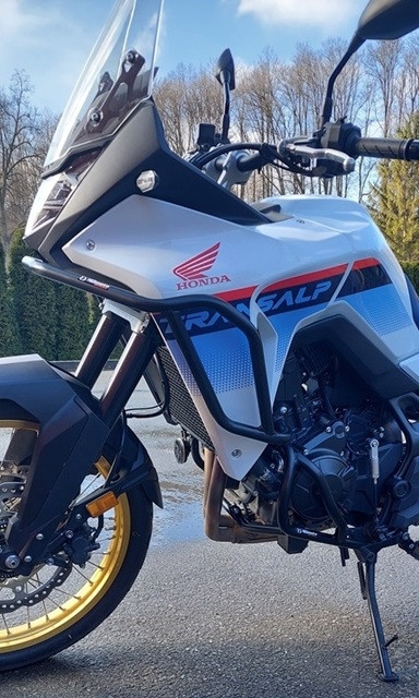 Ochranné rámy motoru RDMOTO CF174KD černá (lower + upper frames)
