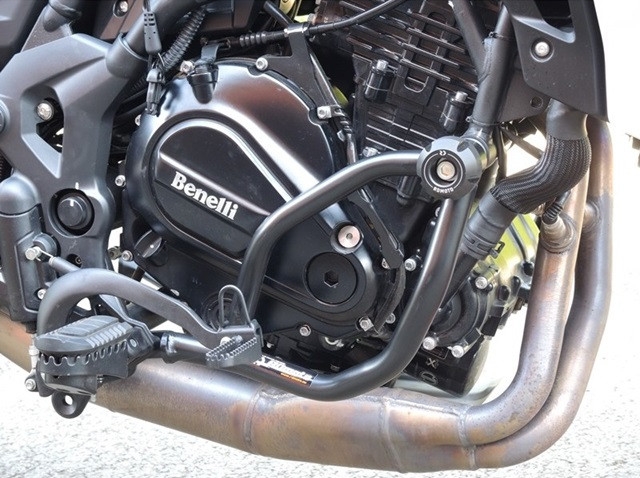 Ochranné rámy motoru RDMOTO CF190KD černá (lower frames with protectors)