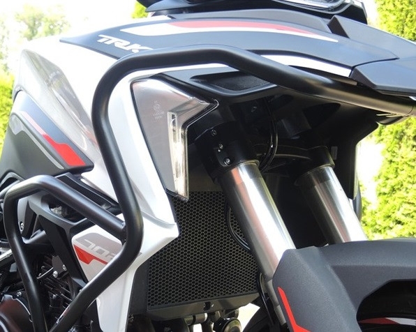Ochranné rámy motoru RDMOTO CF191KD černá (upper frames with protectors)