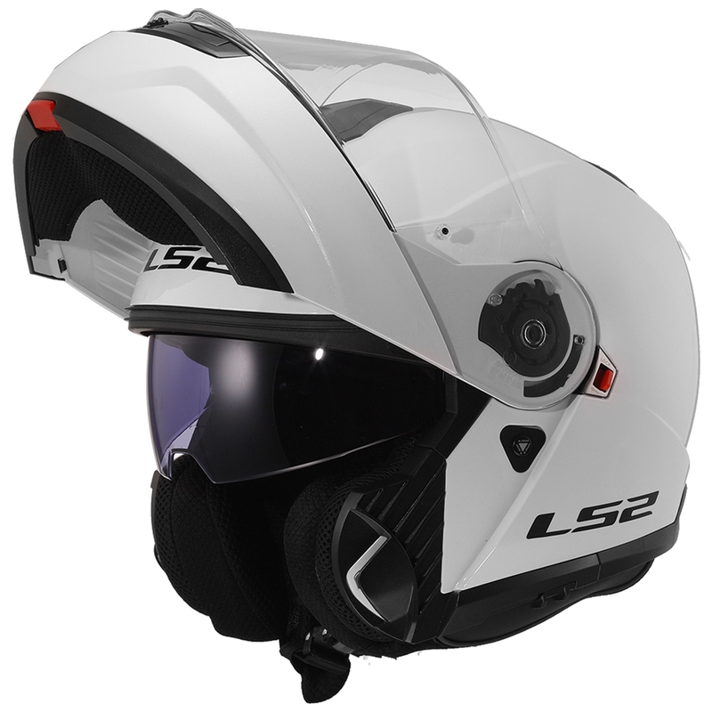 Vyklápěcí přilba LS2 FF908 Strobe II bílá lesklá