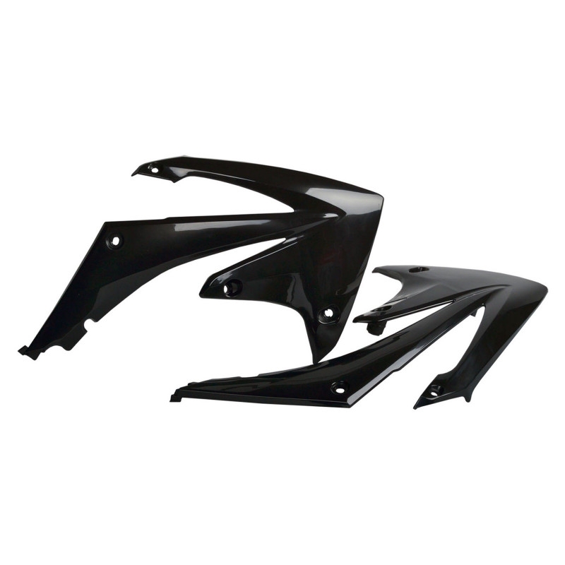 Spoilery chladiče POLISPORT (pár) černý