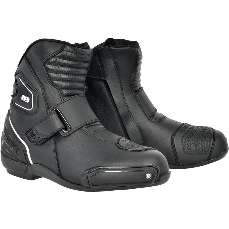 Boty na motorku Oxford Omega Air Short černé