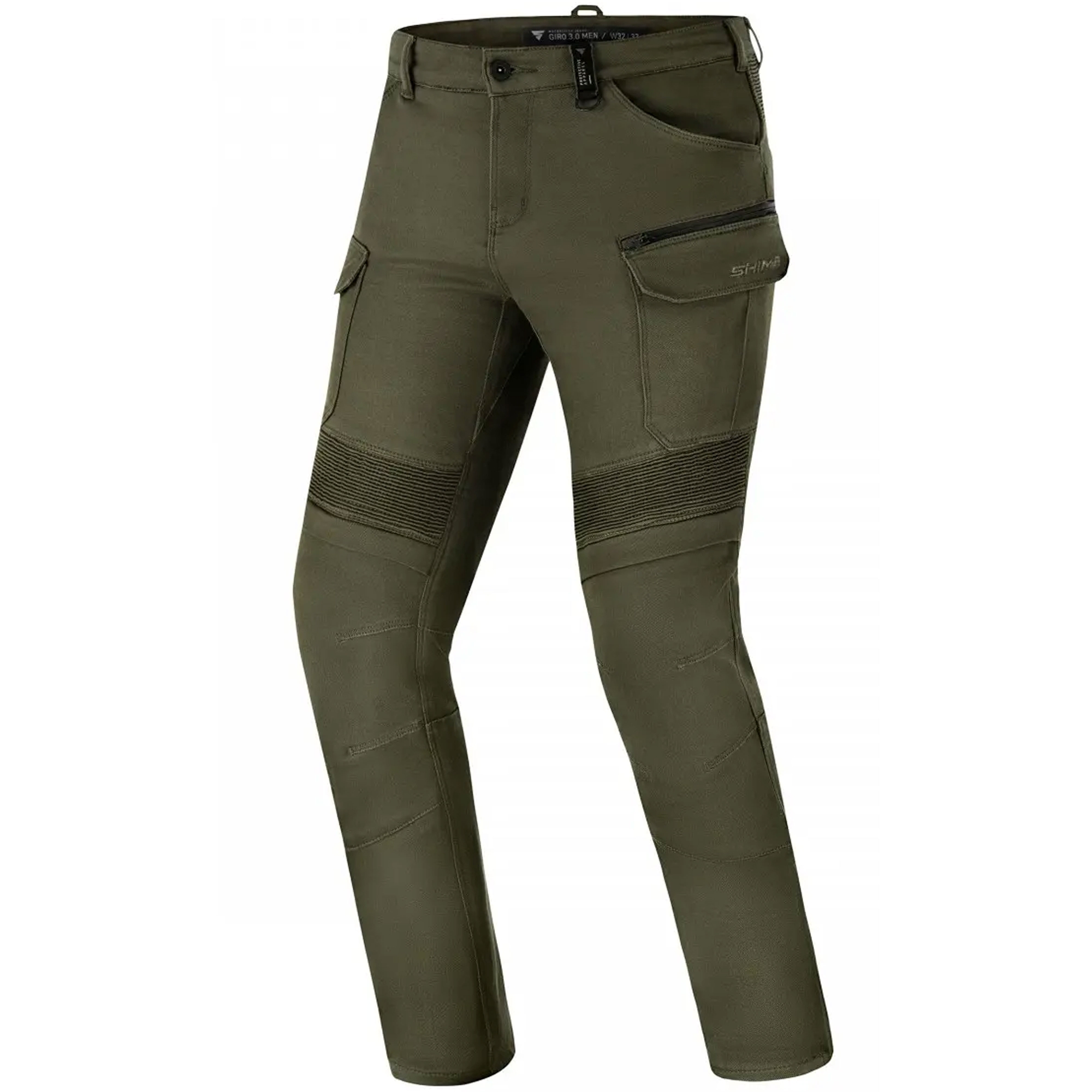 Kalhoty na motorku Shima Giro 3.0 khaki Velikost: W30/L32