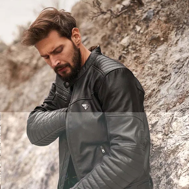 Bunda na motorku Shima Winchester 2.0 černá